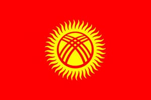 Kyrgyzstan-Flag